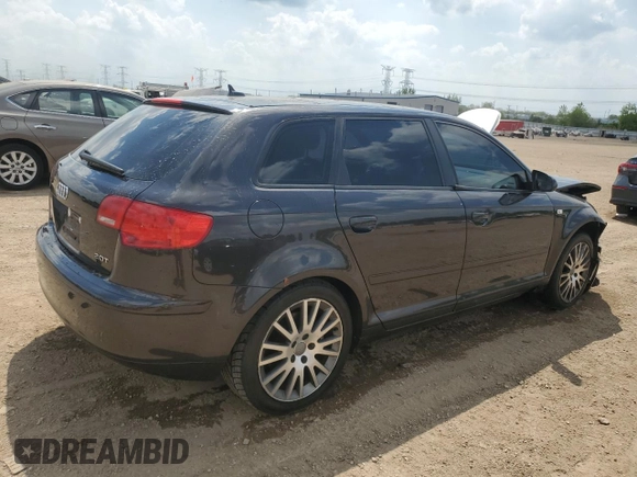 2008 Audi A3 z VIN WAUNF78P48A023749, wystawiony jako Copart lot #57071525 z przebiegiem 181 116 mil mil oraz Szkoda całkowita • Salvage title. Historia ofert i sprzedaży dostępna na DreamBid. Obrazek 3.
