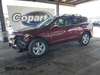 2015 Acura RDX Technology with VIN 5J8TB4H50FL023043, listed as a Copart auction lot 61607095 with 160,845 mi miles and Salvage title. Bid and sale history available at DreamBid. Image 1.