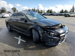 2018 Mercedes-Benz CLA 250 with VIN WDDSJ4EB5JN534788, listed as a Copart auction lot 39629904 with 59,577 mi miles and . Bid and sale history available at DreamBid. Image 4.