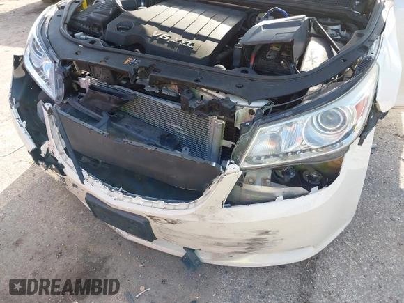 2011 Buick LaCrosse CXS with VIN 1G4GE5ED1BF357823, listed as a IAAI auction lot 42407687 with 123,574 mi miles and . Bid and sale history available at DreamBid. Image 6.