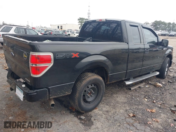 2013 Ford F-150 XL with VIN 1FTFX1CFXDFD00157, listed as a IAAI auction lot 41109981 with 226,130 mi miles. Bid and sale history available at carsss.com. Image 4.