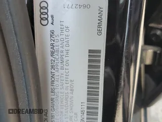 2016 Audi A6 Premium Plus with VIN WAUGFAFCXGN145111, listed as a Copart auction lot 59761435 with Not provided miles and Salvage title. Bid and sale history available at DreamBid. Image 12.