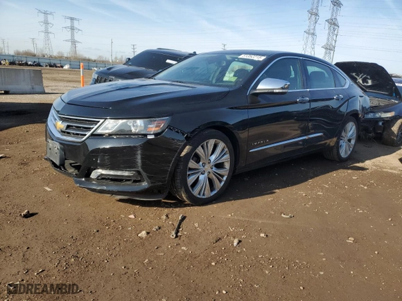 2014 Chevrolet Impala LTZ with VIN 2G1155S33E9209992, listed as a Copart auction lot 51352215 with 69,437 mi miles and Salvage Title. Bid and sale history available at carsss.com. Image 1.