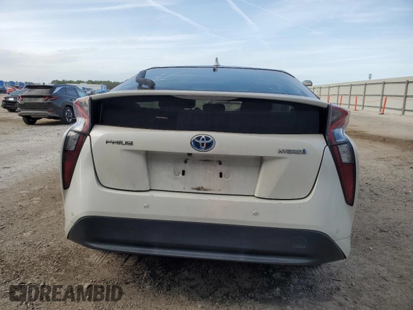 2018 Toyota Prius Two with VIN JTDKARFUXJ3552125, listed as a Copart auction lot 47741245 with 112,040 mi miles and Salvage Title. Bid and sale history available at carsss.com. Image 6.