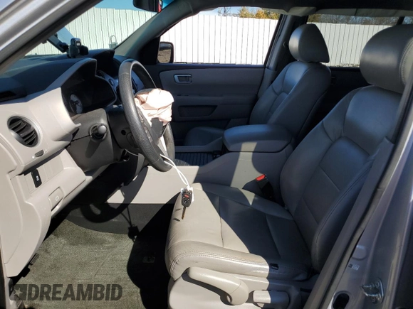 2015 Honda Pilot LX with VIN 5FNYF4H21FB051080, listed as a Copart auction lot 49046355 with 122,252 mi miles and Salvage Title. Bid and sale history available at DreamBid. Image 7.