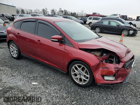 2015 Ford Focus SE with VIN 1FADP3K27FL227681, listed as a Copart auction lot 46021005 with 67,385 mi miles and Salvage Title. Bid and sale history available at carsss.com. Image 4.