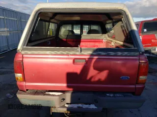 1995 Ford Ranger Splash with VIN 1FTCR10X7SPB00077, listed as a Copart auction lot 82343634 with 217,597 mi miles and Salvage Title. Bid and sale history available at carsss.com. Image 6.