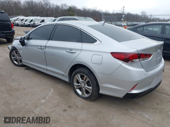2018 Hyundai Sonata SEL with VIN 5NPE34AF6JH680868, listed as a IAAI auction lot 41789915 with 55,837 mi miles and . Bid and sale history available at DreamBid. Image 3.