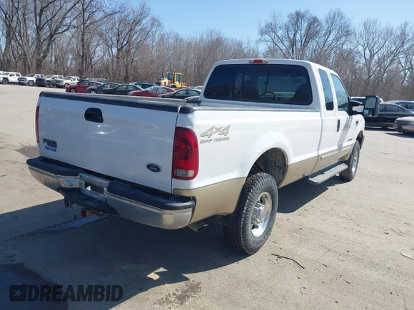 2000 Ford F-250 XL with VIN 1FTNX21F4YED24924, listed as a IAAI auction lot 41755231 with 92,588 mi miles and . Bid and sale history available at DreamBid. Image 4.