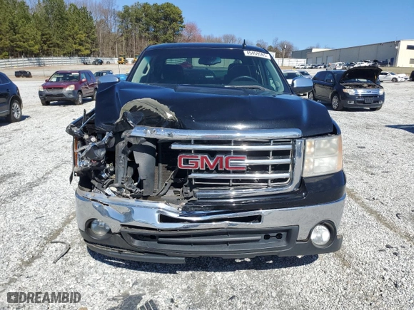 2011 GMC Sierra 1500 SLE with VIN 3GTP1VE08BG305097, listed as a Copart auction lot 45459565 with 218,091 mi miles and Salvage Title. Bid and sale history available at carsss.com. Image 5.