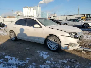 2011 Ford Fusion Hybrid with VIN 3FADP0L34BR340473, listed as a Copart auction lot 42306435 with 110,545 mi miles and Salvage Title. Bid and sale history available at carsss.com. Image 4.
