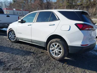 2022 Chevrolet Equinox LS with VIN 3GNAXSEV0NS145224, listed as a IAAI auction lot 41345234 with 51,134 mi miles. Bid and sale history available at carsss.com. Image 3.
