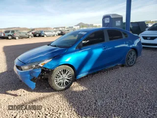 2023 Kia Forte GT-Line with VIN 3KPF54AD3PE644775, listed as a Copart auction lot 45941445 with 51,677 mi miles and Salvage Title. Bid and sale history available at carsss.com. Image 1.