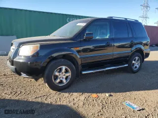 2007 Honda Pilot EX with VIN 5FNYF28457B004335, listed as a Copart auction lot 75429194 with 162,049 mi miles and Salvage Title. Bid and sale history available at carsss.com. Image 1.