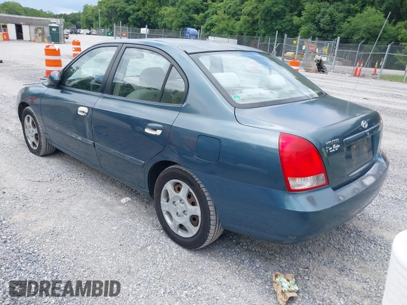 2002 Hyundai Elantra GLS with VIN KMHDN45D82U458317, listed as a IAAI auction lot 42653514 with 223,269 mi miles and . Bid and sale history available at DreamBid. Image 3.