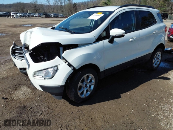 2022 Ford EcoSport SE with VIN MAJ6S3GL8NC472500, listed as a IAAI auction lot 41994591 with 17,209 mi miles and . Bid and sale history available at DreamBid. Image 21.