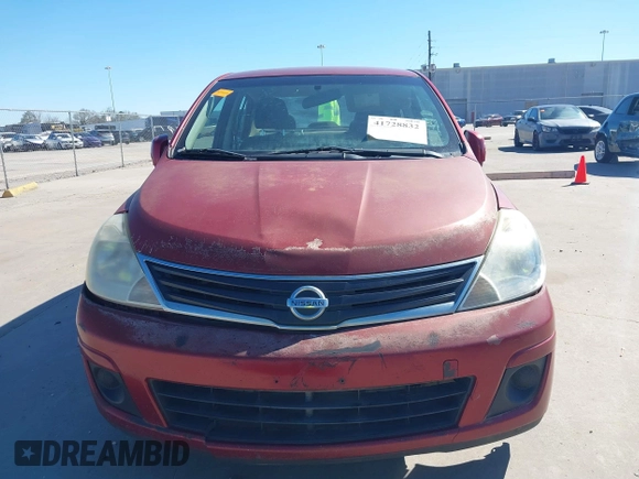 2011 Nissan Versa S with VIN 3N1BC1AP1BL410106, listed as a IAAI auction lot 41728832 with 60,429 mi miles and . Bid and sale history available at DreamBid. Image 12.