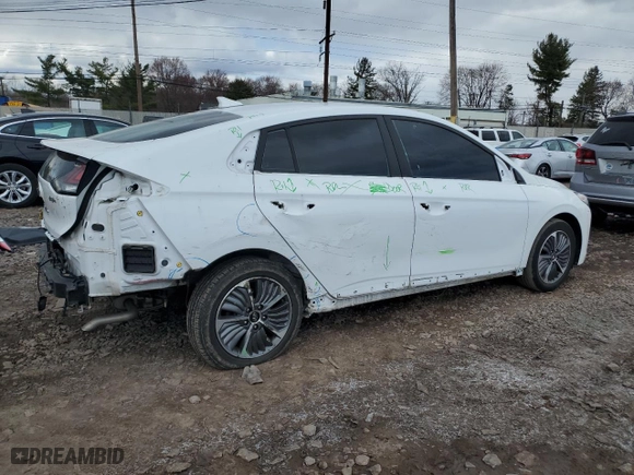 2021 Hyundai Ioniq Plug-In Hybrid SE with VIN KMHC65LD5MU251484, listed as a Copart auction lot 50565155 with 44,756 mi miles and Salvage Title. Bid and sale history available at carsss.com. Image 3.