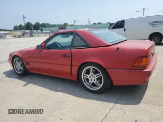 1994 Mercedes-Benz SL 5.0L z VIN WDBFA67E6RF092705, wystawiony jako Copart lot #60880965 z przebiegiem 96 690 mil mil oraz Czysty tytuł • Clean title. Historia ofert i sprzedaży dostępna na DreamBid. Obrazek 2.