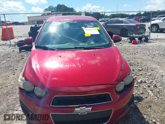 2012 Chevrolet Sonic LT with VIN 1G1JC6SH6C4168488, listed as a IAAI auction lot 42308645 with 136,720 mi miles and . Bid and sale history available at DreamBid. Image 13.