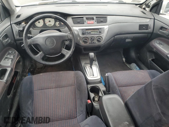 2005 Mitsubishi Lancer with VIN JA3AJ66F85U022407, listed as a Copart auction lot 46524295 with 129,997 mi miles and Salvage Title. Bid and sale history available at DreamBid. Image 8.
