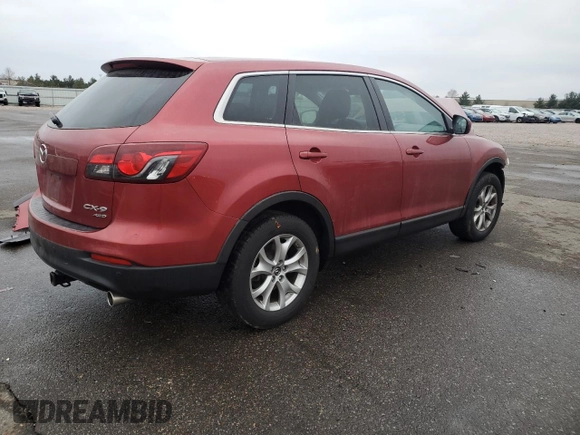 2014 Mazda CX-9 Touring with VIN JM3TB3CA7E0433875, listed as a Copart auction lot 84949564 with 156,988 mi miles and Non Repairable. Bid and sale history available at DreamBid. Image 3.