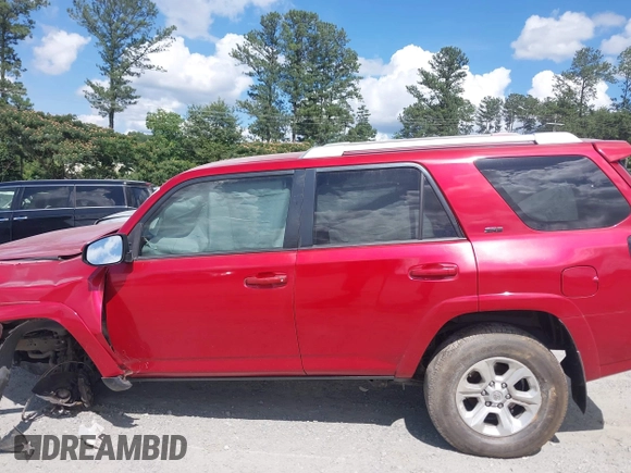 2015 Toyota 4Runner SR5 with VIN JTEZU5JR5F5088539, listed as a IAAI auction lot 42500686 with 183,215 mi miles and . Bid and sale history available at DreamBid. Image 14.