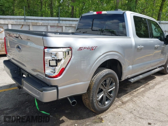 2021 Ford F-150 XL with VIN 1FTFW1E85MFC25658, listed as a IAAI auction lot 42340528 with 85,734 mi miles and . Bid and sale history available at DreamBid. Image 18.