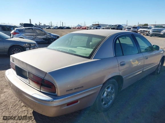 1999 Buick Park Avenue with VIN 1G4CW52K4X4627743, listed as a IAAI auction lot 41516800 with 208729 miles. Bid and sale history available at carsss.com. Image 4.