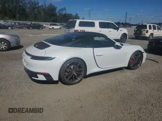 2022 Porsche 911 4S with VIN WP0BB2A91NS231111, listed as a Copart auction lot 81115544 with 1,292 mi miles and Clean Title. Bid and sale history available at carsss.com. Image 3.