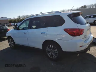 2017 Nissan Pathfinder SV with VIN 5N1DR2MM5HC666793, listed as a Copart auction lot 51924315 with 167,309 mi miles and Salvage title. Bid and sale history available at DreamBid. Image 2.