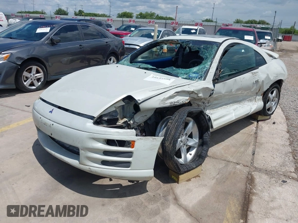 2001 Mitsubishi Eclipse GS with VIN 4A3AC44G91E179182, listed as a IAAI auction lot 39834808 with Not Provided miles and . Bid and sale history available at DreamBid. Image 18.