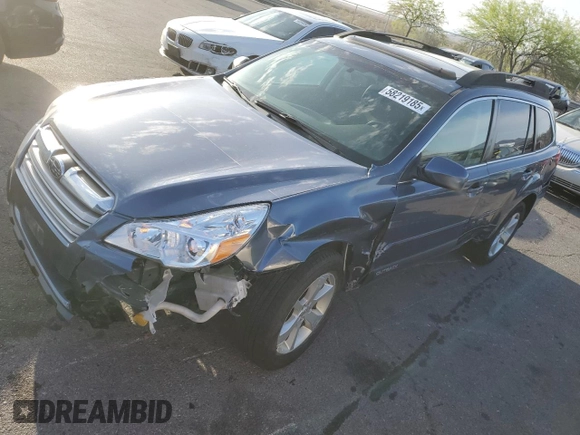 2013 Subaru Outback Limited с VIN 4S4BRDPC0D2248308, выставлен на аукционе Copart как лот 58219185 с пробегом 57 380 миль миль и Списание • Salvage title. История ставок и продаж доступна на DreamBid. Изображение 1.