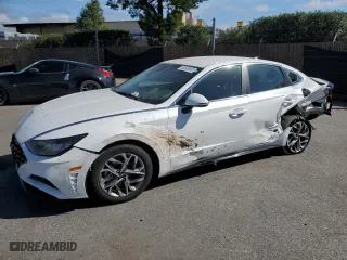2022 Hyundai Sonata SEL with VIN KMHL64JA6NA205992, listed as a Copart auction lot 50909535 with 13,233 mi miles and Salvage Title. Bid and sale history available at carsss.com. Image 1.