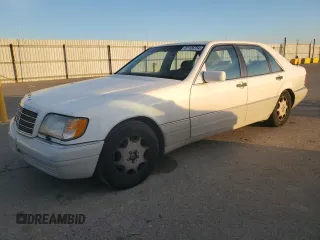 1996 Mercedes-Benz S with VIN WDBGA51E2TA289303, listed as a Copart auction lot 87126754 with 143,380 mi miles and Clean Title. Bid and sale history available at DreamBid. Image 1.