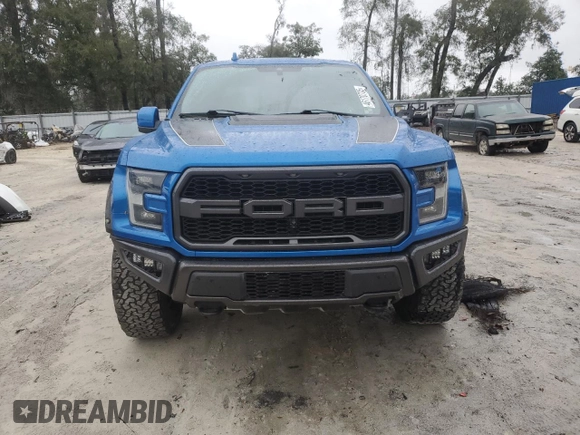 2020 Ford F-150 Raptor with VIN 1FTFW1RG2LFB42527, listed as a Copart auction lot 46170725 with 59,009 mi miles and Salvage Title. Bid and sale history available at carsss.com. Image 5.
