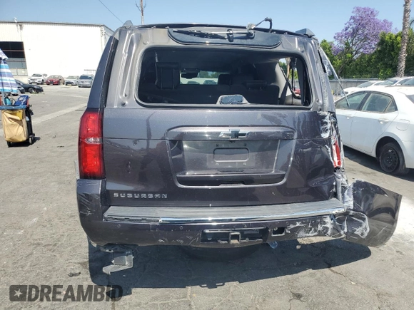 2016 Chevrolet Suburban LTZ with VIN 1GNSCJKC2GR196226, listed as a Copart auction lot 58443695 with 174,035 mi miles and Clean title. Bid and sale history available at DreamBid. Image 6.
