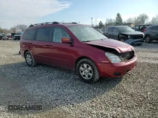2008 Kia Sedona EX with VIN KNDMB233386198109, listed as a Copart auction lot 86275264 with 176,894 mi miles and Salvage Title. Bid and sale history available at carsss.com. Image 12.