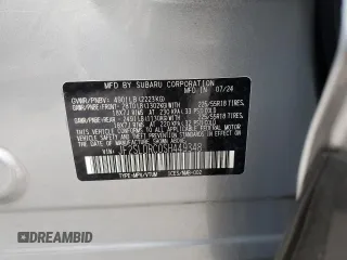 2025 Subaru Forester Limited with VIN JF2SLDRC0SH449348, listed as a Copart auction lot 60106905 with 3,909 mi miles and Salvage title. Bid and sale history available at DreamBid. Image 13.