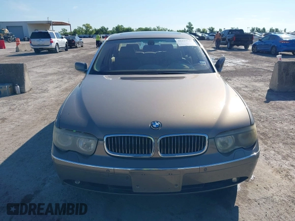 2003 BMW 7 Series 745Li with VIN WBAGN63493DR14954, listed as a IAAI auction lot 42219740 with 98,342 mi miles and . Bid and sale history available at carsss.com. Image 12.