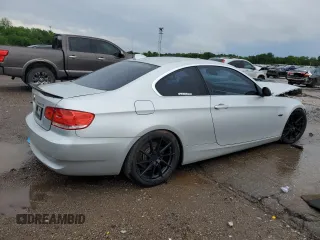 2007 BMW 3 Series 328xi with VIN WBAWC33547PD07084, listed as a Copart auction lot 55064905 with Not provided miles and Salvage title. Bid and sale history available at DreamBid. Image 3.