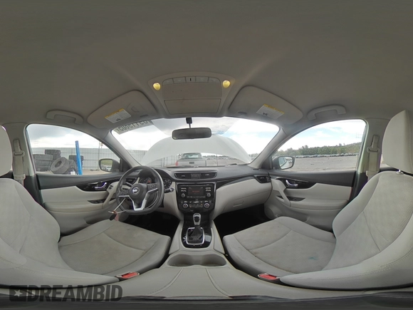 2017 Nissan Rogue SV with VIN JN1BJ1CP5HW010989, listed as a Copart auction lot 59119805 with 82,632 mi miles and Salvage title. Bid and sale history available at DreamBid. Image 15.