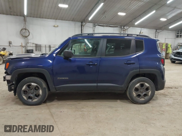 2017 Jeep Renegade Sport z VIN ZACCJBAB6HPE45127, wystawiony jako IAAI lot #42495207 z przebiegiem 103 991 mil mil oraz . Historia ofert i sprzedaży dostępna na DreamBid. Obrazek 14.
