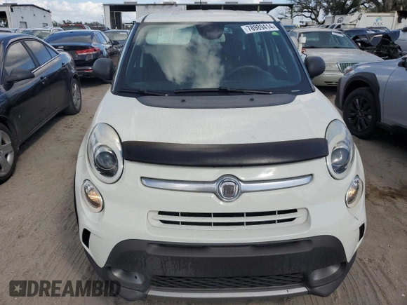2014 FIAT 500L Trekking with VIN ZFBCFADHXEZ029240, listed as a Copart auction lot 78989414 with 132,722 mi miles and Clean Title. Bid and sale history available at carsss.com. Image 5.