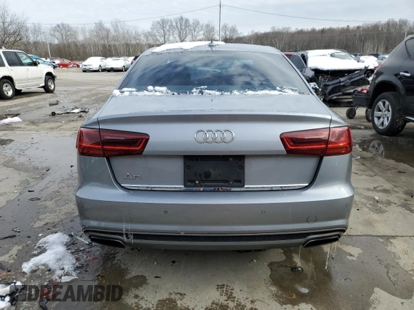 2016 Audi A6 2.0T Premium Plus with VIN WAUDFAFC1GN016807, listed as a Copart auction lot 44790135 with 122,540 mi miles and Salvage Title. Bid and sale history available at carsss.com. Image 6.