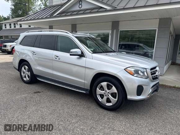 2017 Mercedes-Benz GLS 450 z VIN 4JGDF6EE6HA746672, wystawiony jako IAAI lot #42662088 z przebiegiem 136 953 mil mil oraz . Historia ofert i sprzedaży dostępna na DreamBid. Obrazek 1.