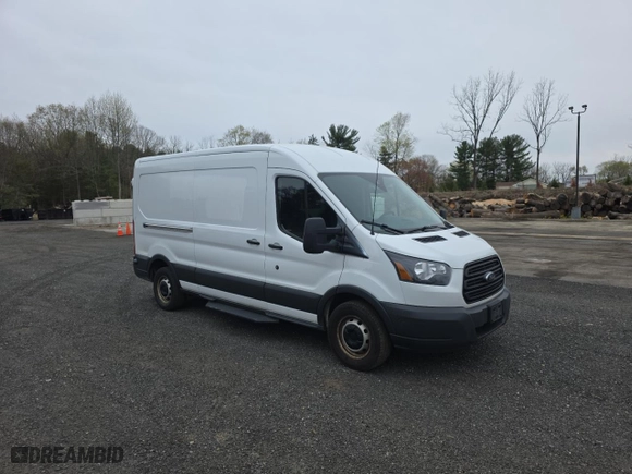 2018 Ford Transit Van with VIN 1FTBW2CM5JKA75168, listed as a Copart auction lot 52987495 with 216,104 mi miles and Clean Title. Bid and sale history available at carsss.com. Image 1.