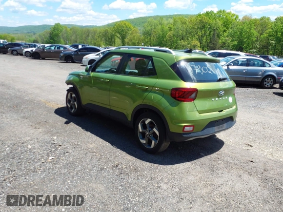 2022 Hyundai Venue SEL with VIN KMHRC8A3XNU132734, listed as a IAAI auction lot 41907902 with 69,665 mi miles and . Bid and sale history available at DreamBid. Image 3.