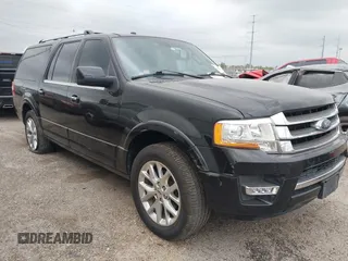 2017 Ford Expedition Max Limited z VIN 1FMJK1KT5HEA82409, wystawiony jako IAAI lot #41808018 z przebiegiem 122 515 mil mil oraz . Historia ofert i sprzedaży dostępna na DreamBid. Obrazek 1.