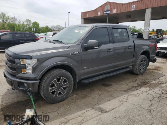 2015 Ford F-150 XLT с VIN 1FTEW1EG1FFC17112, выставлен на аукционе Copart как лот 56125095 с пробегом 83 685 миль миль и Списание • Salvage title. История ставок и продаж доступна на DreamBid. Изображение 1.